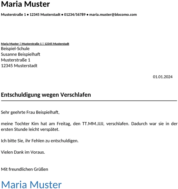 entschuldigung-schule-verschlafen-vorlage