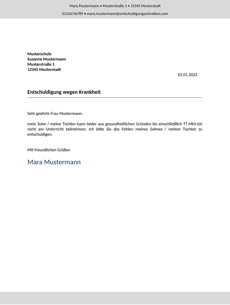 entschuldigung-schule-wegen-krankheit
