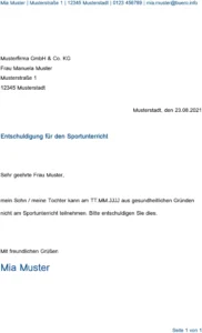 entschuldigung-sportunterricht-vorlage