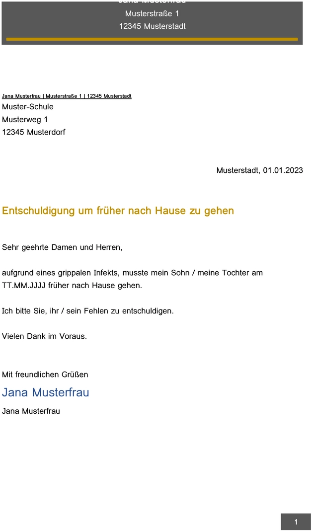 entschuldigung-vorlage-frueher-nach-hause-gehen