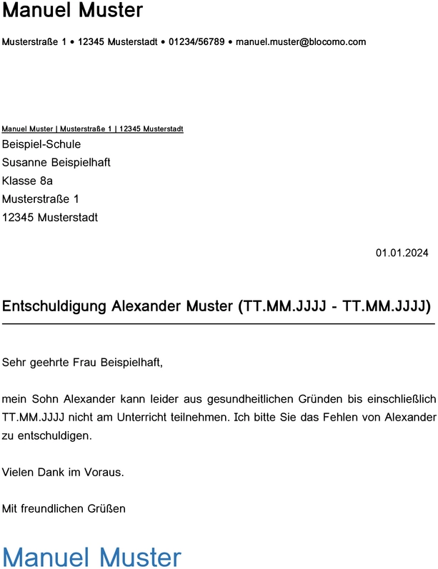 entschuldigung-vorlage-schulabwesenheit-gesundheit