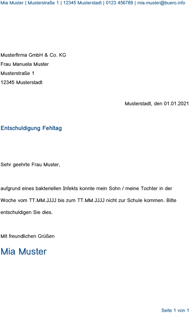 entschuldigung-vorlage-schule-privat