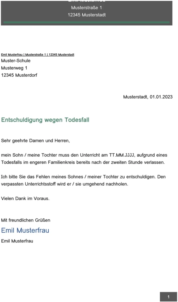entschuldigung-wegen-todesfall-fuer-schule
