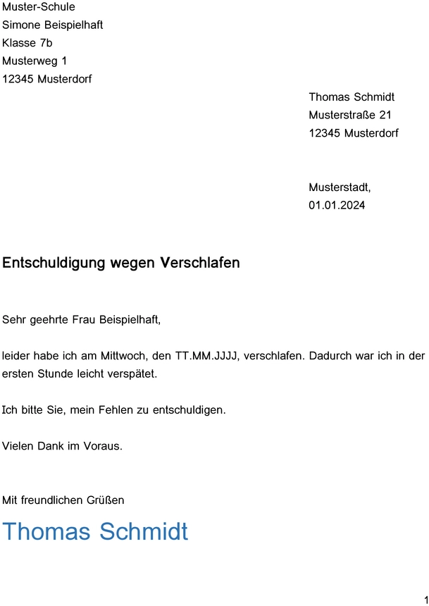 entschuldigung-wegen-verschlafen-fuer-schule-und-studium