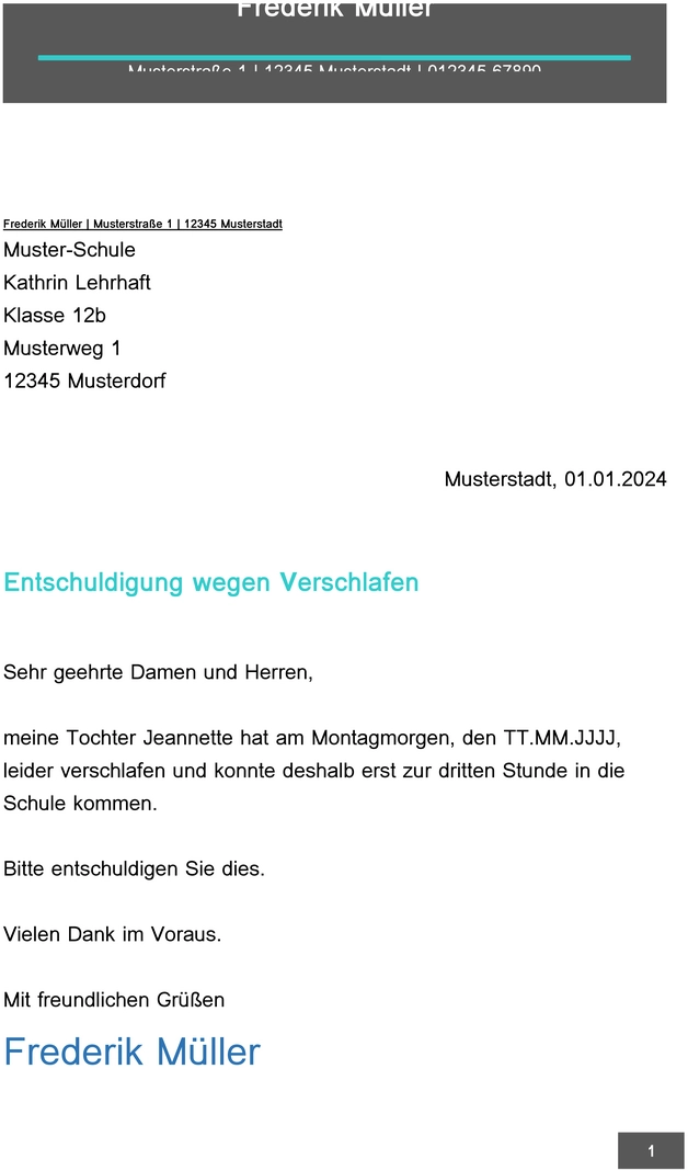 entschuldigung-wegen-verspaetung-in-der-schule