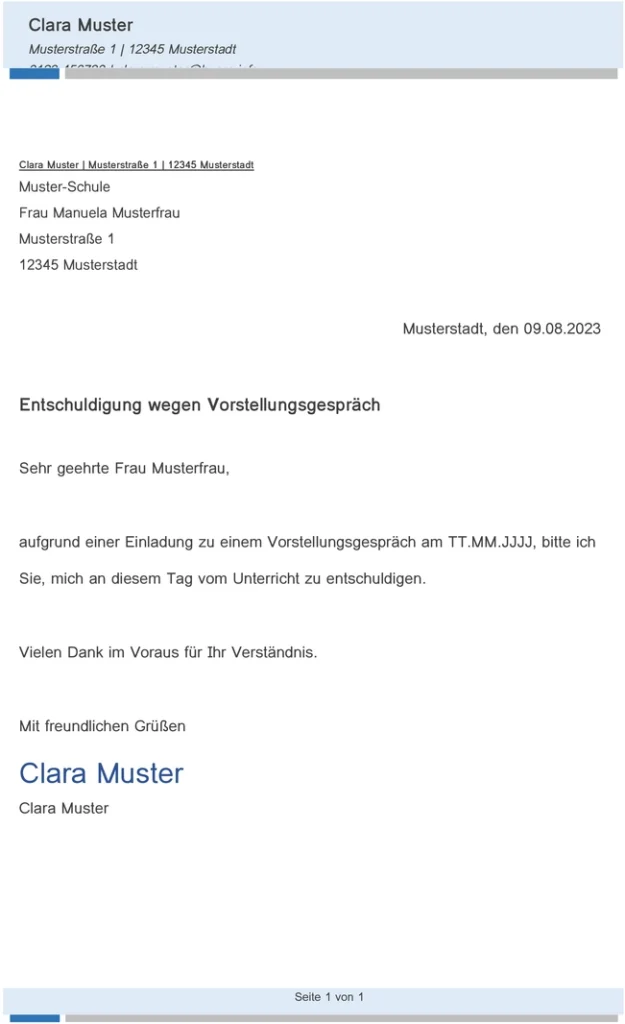 entschuldigung-wegen-vorstellungsgespraech-fuer-schule-und-beruf
