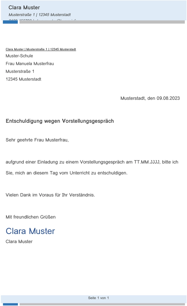 entschuldigung-wegen-vorstellungsgespraech-fuer-schule-und-beruf