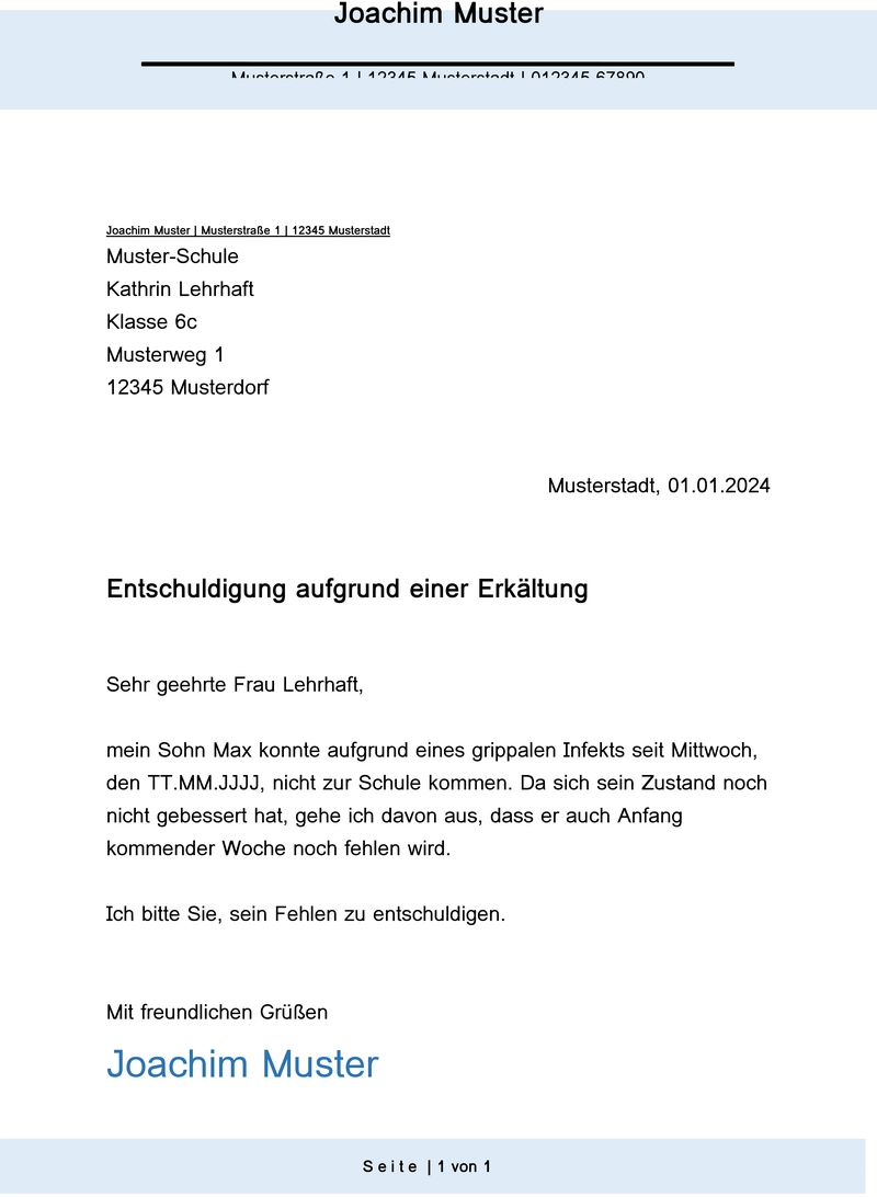 entschuldigungsschreiben-fuer-schule-bei-erkaeltung