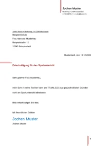 entschuldigungsschreiben-sportunterricht