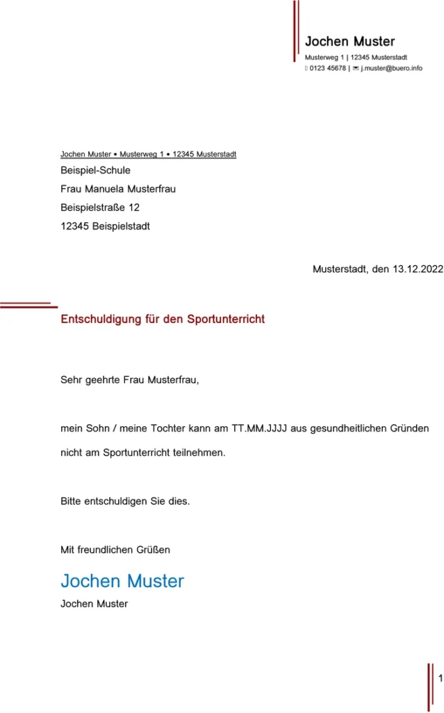 entschuldigungsschreiben-sportunterricht