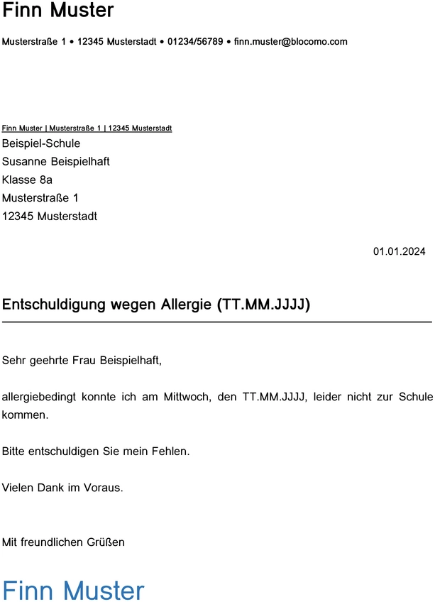 entschuldigungsschreiben-wegen-allergie-fuer-schule