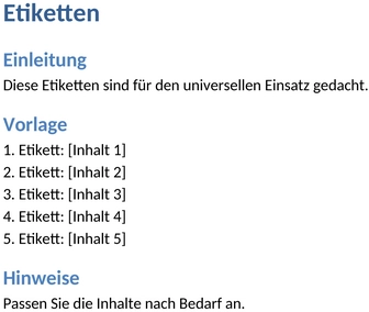 etiketten-vorlage