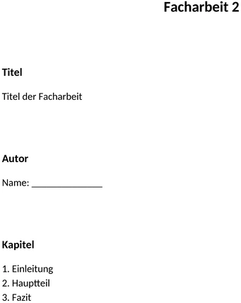 facharbeit-vorlage