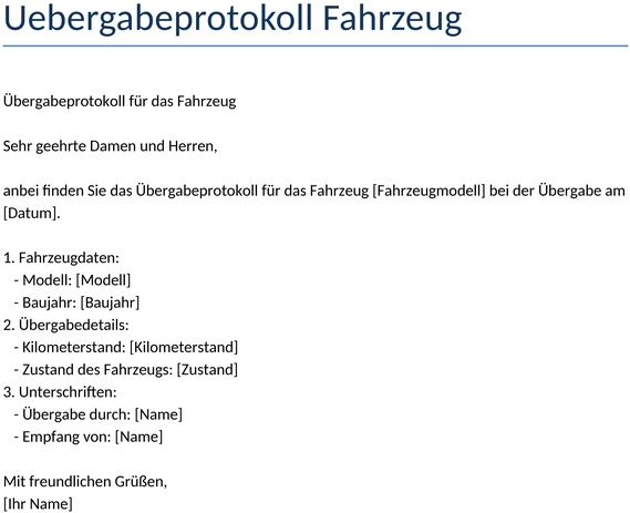 fahrzeuguebergabeprotokoll