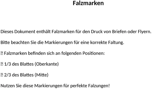 falzmarken-mustervorlage