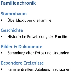 familienchronik-vorlage