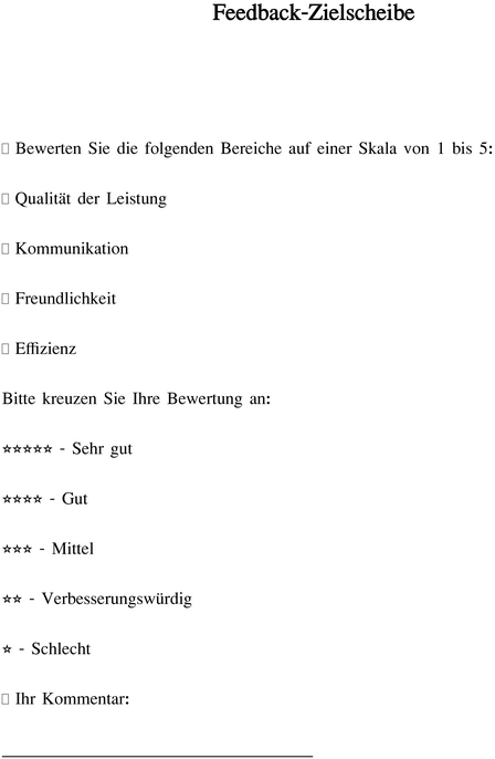 feedback-zielscheibe-leistungsbewertung-optimieren-unternehmenskultur