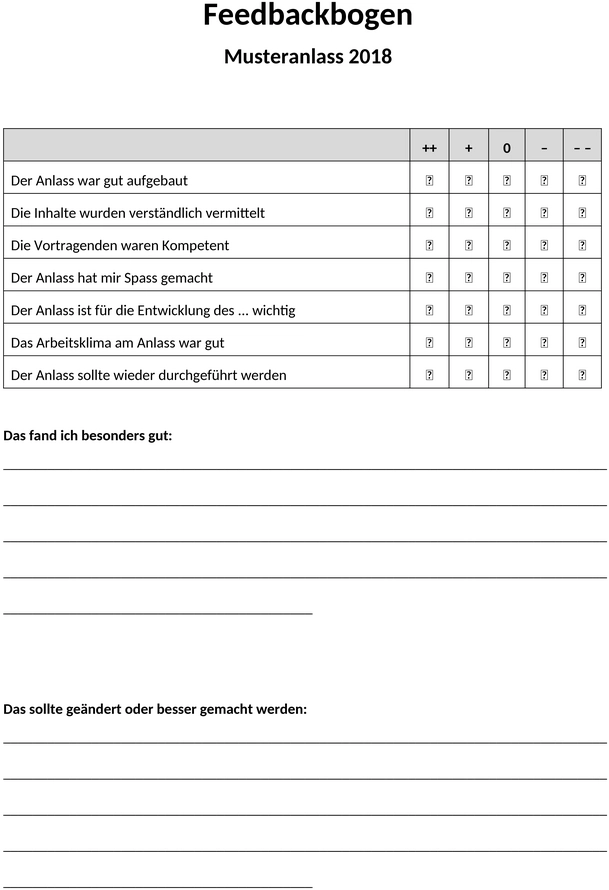 feedbackbogen-vorlagen