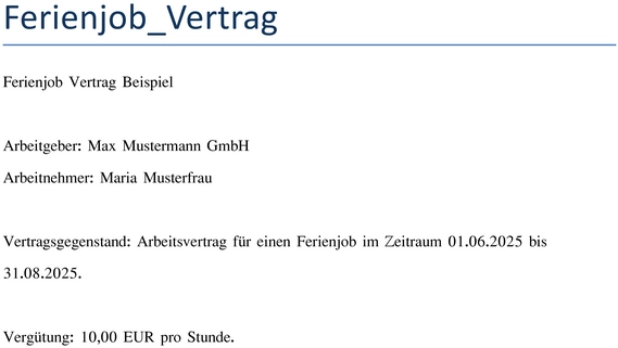 ferienjob-vertrag-vorlage-fuer-rechtliche-absicherung