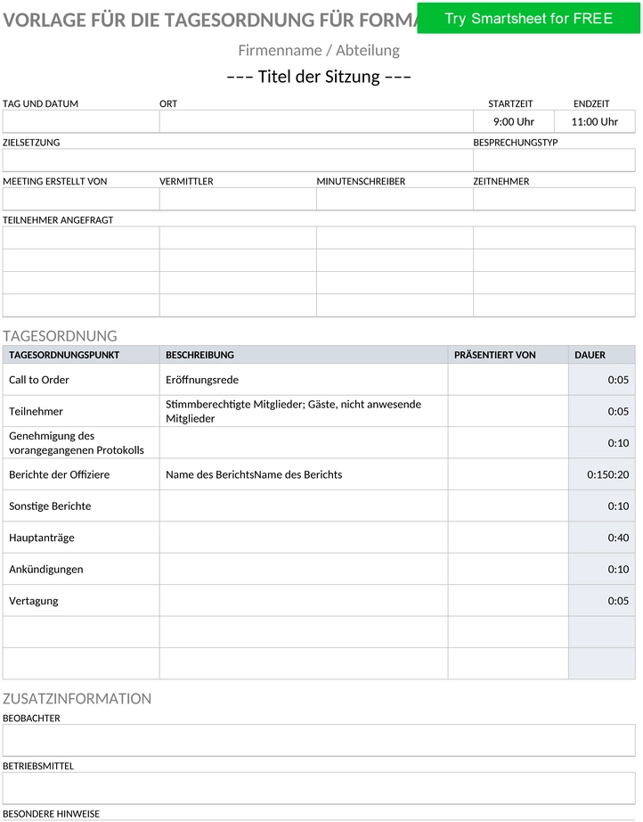 formelle-besprechungsagenda-vorlage