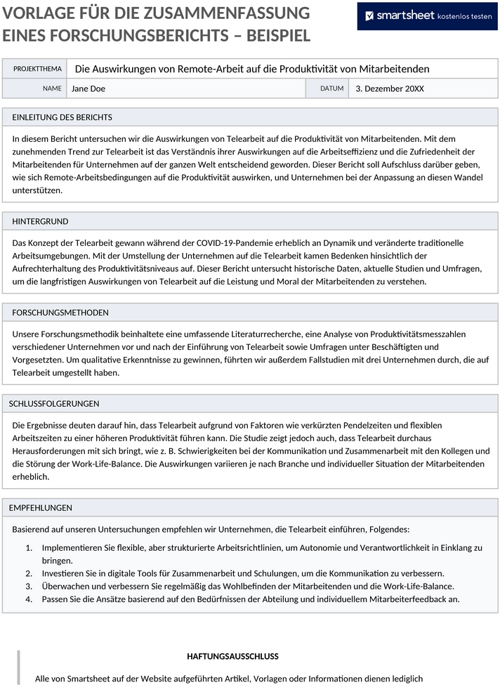 forschungsbericht-executive-summary-vorlage