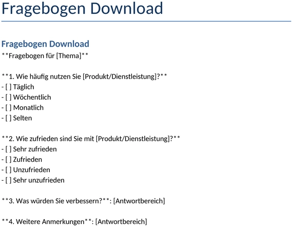 fragebogen-umfrage-formular