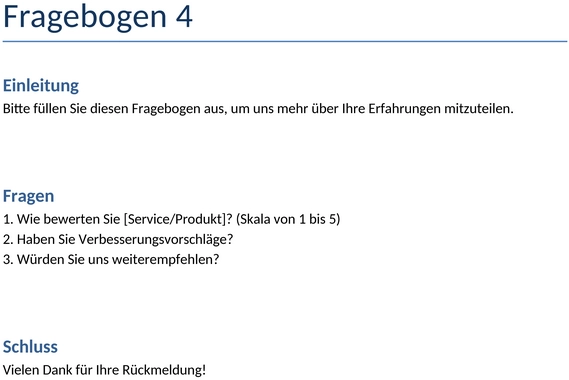 fragebogen-vorlage-word