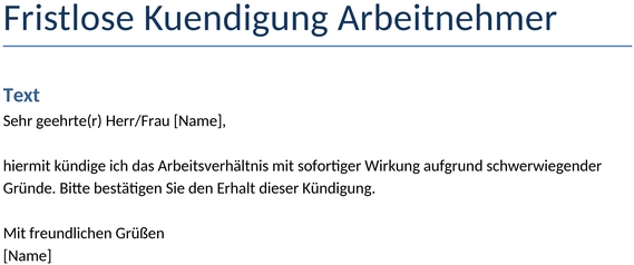 fristlose-kuendigung-arbeitnehmer