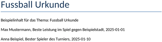 fussball-urkunde
