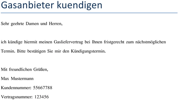 gas-anbieter-kuendigen