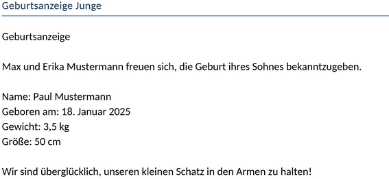 geburtsanzeige-junge