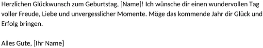 geburtstagsgruesse