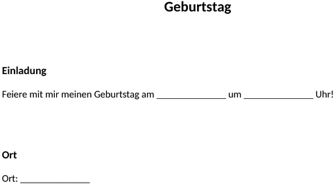 geburtstagsvorlage