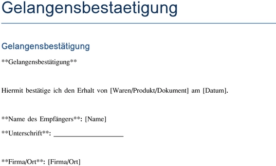 gelangensbestaetigung-vorlage-fuer-bestaetigungen-von-dokumenten