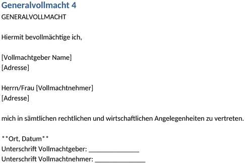 generalvollmacht-vorlage