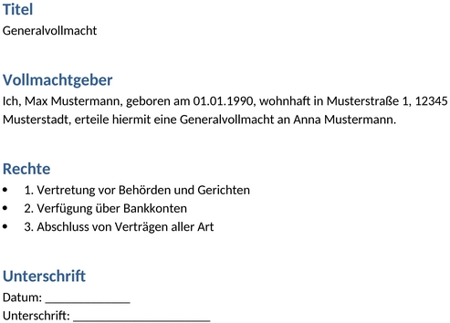 generalvollmacht-vorlage