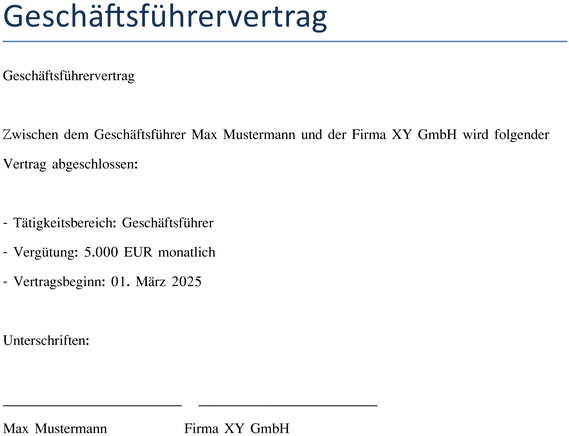 geschaeftsfuehrer-vertrag-vorlage-fuer-rechtliche-regelungen
