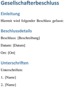 gesellschafterbeschluss-vorlage-fuer-rechtliche-entscheidungen