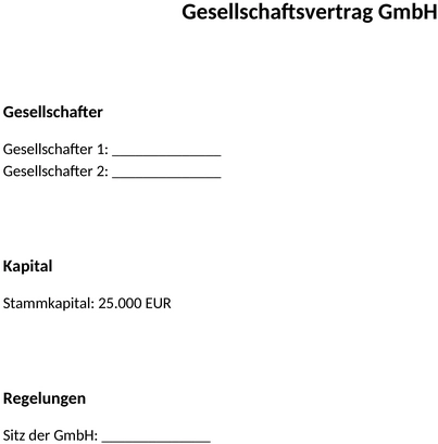 gesellschaftsvertrag-gmbh