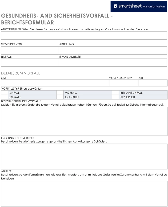 gesundheits-und-sicherheitsvorfall-berichtsformular