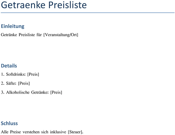 getraenke-preisliste-fuer-veranstaltungen-und-feiern
