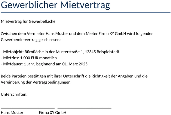 gewerblicher-mietvertrag