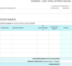 gewinn-und-verlustrechnung-kindergarten-vorlage