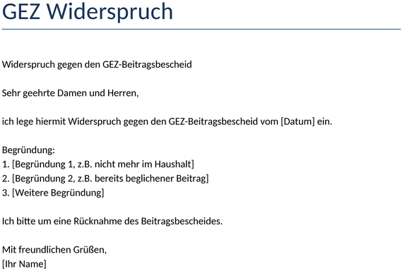 gez-widerspruch