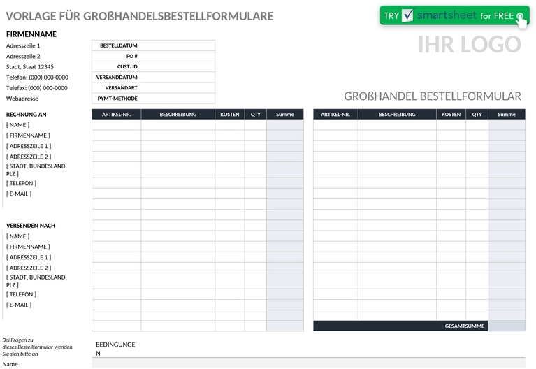 grosshandel-bestellformular-vorlage-word