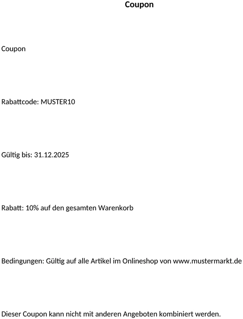 gutschein