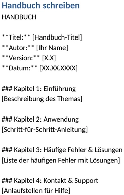 handbuch-schreiben-vorlage