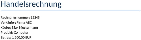 handelsrechnung-vorlage
