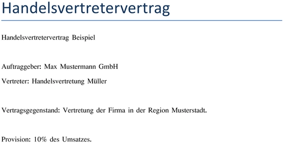 handelsvertretervertrag-beispiel-fuer-klare-vertraege