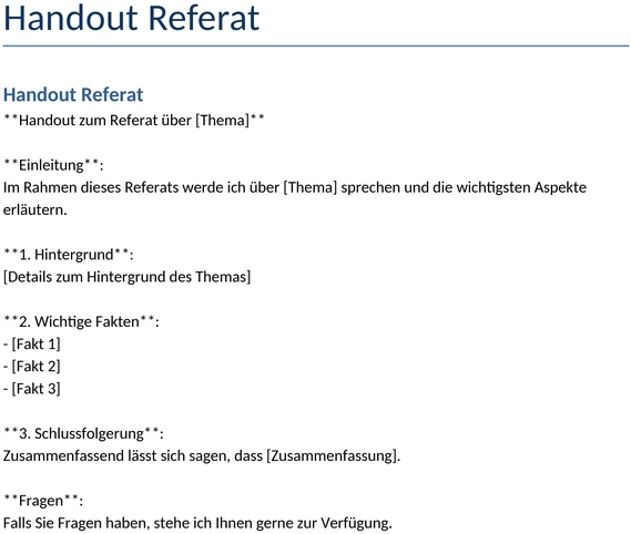 handout-referat